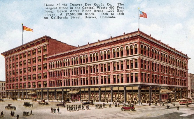 Postcard: The Denver Dry Goods Company